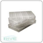   RIVE Boîte Plastique - Transparente / műanyag tároló doboz (703272)