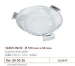 RIVE rosta 850026 Tamis Inox D 330 mm - Maille 6 mm