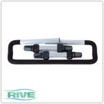   RIVE Barre repose canne striée (deluxe bottartó) - D36  104057
