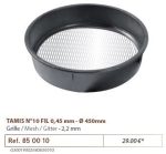  RIVE rosta 850010 Tamis Nr. 10 - Maille: 2,2 mm